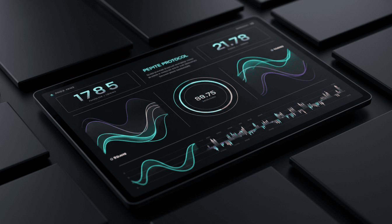 StackTrack dark-themed dashboard displaying protocol analytics and performance metrics